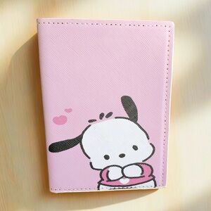 Sweet Pups and Pink Dreams Passport Wallet